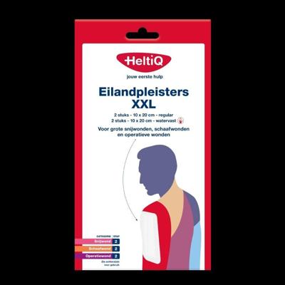 Eilandpleisters XXL 4 Stuks
