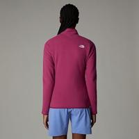 The North Face 100 Glacier 1/4 Zip Fleece Dames Cyber Berry M - thumbnail