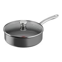 Tefal C42432 Renew+ Keramische Hapjespan 24cm met Deksel - thumbnail