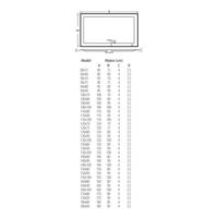 Xenz Mariana douchebak 130x80x4cm rechthoek Acryl Antraciet 6934-05 - thumbnail