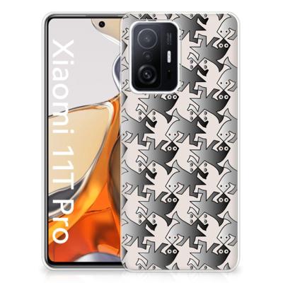 Xiaomi 11T | 11T Pro | TPU Hoesje | Salamander Grey