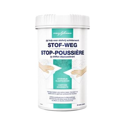 Prochemko stof-weg doeken - 25 st - CH11251