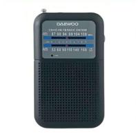 Daewoo DW1008 Portátil Negra Radio - thumbnail