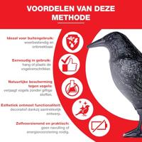 Swissinno raven Nep-raaf tegen duiven Functies: Afschrikking 1 stuk(s) - thumbnail