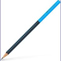 Faber Castell Grafietpotlood Grip 2001 - Zwart/Blauw - thumbnail