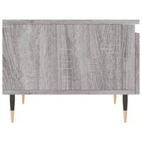 Salontafels 2 st 50x46x35 cm bewerkt hout grijs sonoma eiken - thumbnail