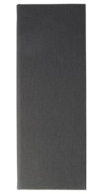 Sigel GM101 Drankenmap 1/2 DIN A4 1 stuk(s) Incl. 2 dubbele transparante hoezen voor 8 paginas, Rubberen binding Antraciet