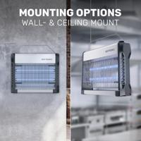 Elektrische Muggenlamp - 16 Watt - 4200 Volt - Geschikt voor 50m² - UV Vliegenlamp - Insectenlamp - Incl. stekker - Hoog voltage - Extra Krachtig - thumbnail