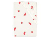 LIVARNO Jersey-hoeslaken, 90-100 x 200 cm (Watermeloen) - thumbnail
