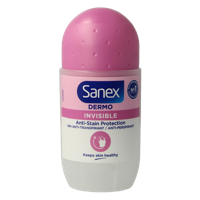 Sanex Deodorant roll-on invisible 50 Milliliter - thumbnail