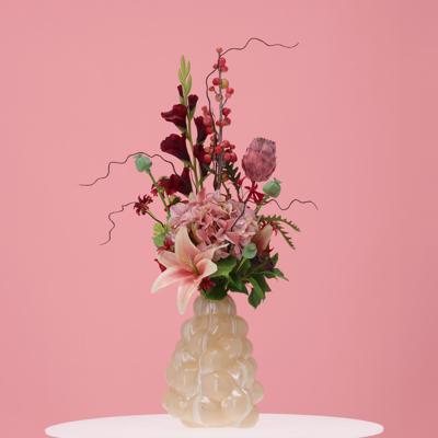 Kunstbloemen boeket Amanda Montreal 90 cm