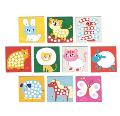 Ses My first - Vingerafdruk kunstwerk