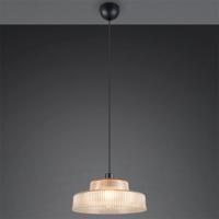 Trio Klassieke hanglampAbella amber glas - R36761013 - thumbnail