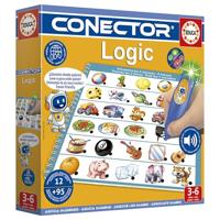 Connector Logic - Educatief spel - EDUCA - 90 vragen, 12 thema's, boekformaat - Vanaf 3 jaar - thumbnail