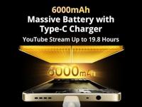Smartphone Realme RMX5313 6,74" Octa Core 4 GB RAM 64 GB Zwart - thumbnail