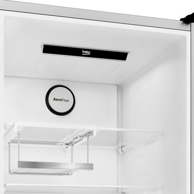 Beko B5RCNE366HXB1 Koel-vriescombinatie Zilver Beko B5RCNE366HXB1 Koel-vriescombinatie Zilver