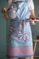 Pip Studio Flower Festival Keukenschort Blauw - thumbnail