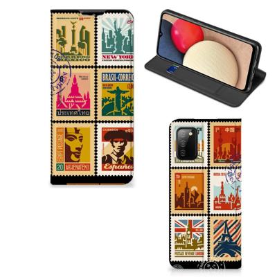 Samsung Galaxy M02s | A02s | Book Cover | Postzegels