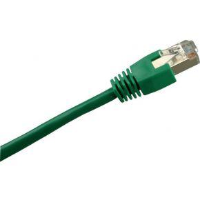 Verbindingskabel - RJ-45 (M) naar RJ-45 (M) - 10 m - FTP - CAT 5e - groen