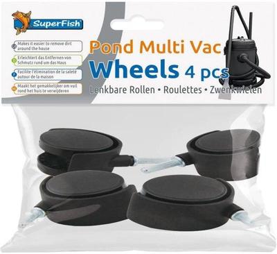 Multi vac wielen 4st SuperFish - Superfish Multi vac wielen 4st SuperFish - Superfish