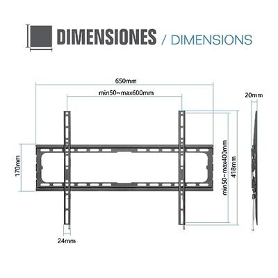 TV houder iggual SPTV16