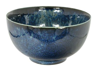Japanse steengoed kom - Tokyo Design Studio - Cobalt Blue Serie - 800ml - 16 x 8.4cm