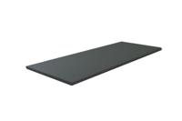 Wiesbaden Vision topblad 1210x465x25 hoogglans grijs - thumbnail