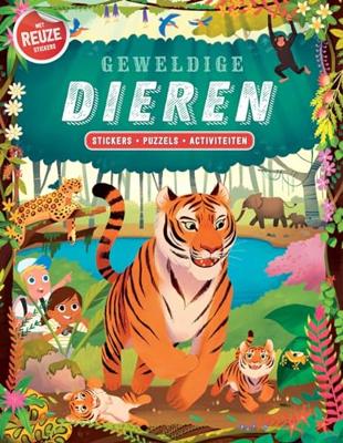 Rebo Publishers Geweldige dieren-stickers