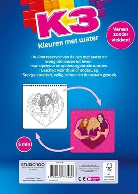 K3 Kleuren met water (Hardback)
