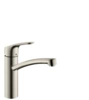 Hansgrohe Focus E2 keukenkraan RVS look 31806800 - thumbnail