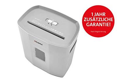 Dahle PS 120 Papierversnipperaar 8 vellen Cross cut 5 x 18 mm P-4 12 l Ook geschikt voor Nietjes, Creditcards, Paperclips