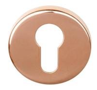Formani Basics LBY50 cilinderplaatje - PVD gepolijst koper - thumbnail