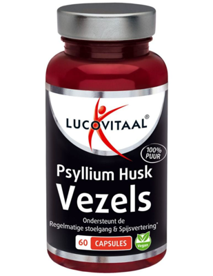 Lucovitaal Psyllium Husk Vezels 60Capsules Lucovitaal Psyllium Husk Vezels 60Capsules