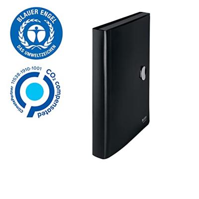 Leitz Recycle projectmap A4, 5 compartimenten, zwart