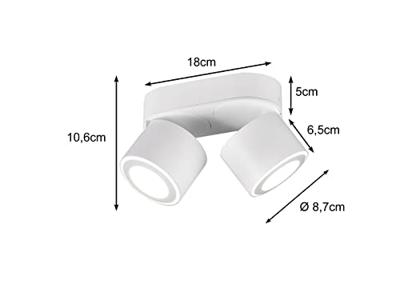 Trio Dubbele led spotTaurus - 652910231