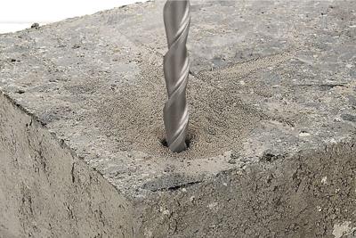 Wolfcraft Betonboor | Standaard | Ø10 x 450mm | SDS plus | 1 stuk - 7871010