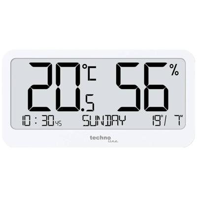 Techno Line Techno Line Thermo-Hygrometer WS9455 WS9455 Thermo- en hygrometer Wit