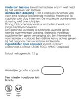 Intoleran Lactase 3000 (150 Capsules) - thumbnail