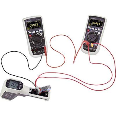 VOLTCRAFT MB-704 Meetadapter - 9 V batterij (blok) aansluiting Recht Zwart, Rood