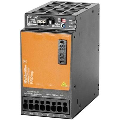 Weidmüller 2467030000 Schakelnetvoeding 48 V/DC 10 A 480 W Inhoud 1 stuk(s) Weidmüller 2467030000 Schakelnetvoeding 48 V/DC 10 A 480 W Inhoud 1 stuk(s)