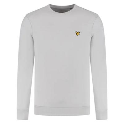 Lyle and Scott Crew Neck Fly Fleece Casual Sweater Heren L