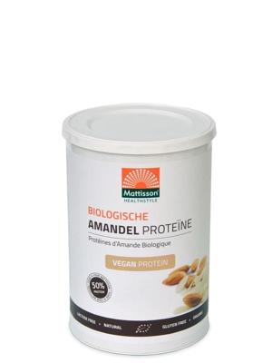 Mattisson Vegan Amandel Proteïne Poeder 50% 350g, bio