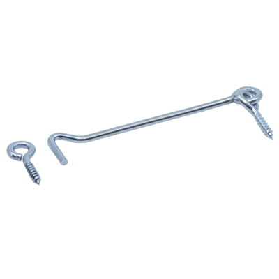 Waelbers Windhaak L=160mm, blauw verzinkt (GV) + los oog - 5 Stuk(s) - 409081.02