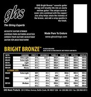 GHS BB20X Bright Bronze extra light snarenset voor westerngitaar - thumbnail