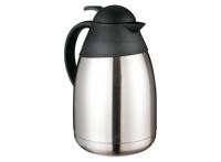 Hi Thermoskan 1,5 Liter - dubbelwandig - RVS - Zilver - thumbnail