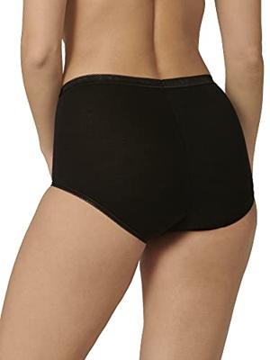 Dames Basic Maxi slip - Taille dames ondergoed katoen - Dames onderbroek