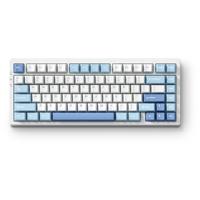 MCHOSE G75 Pro Tri-mode Gasket Structuur Mechanisch gaming toetsenbord (Blauw, US lay-out, KTT Cabbage Tofu V2, 75%, RGB, hot swap, PBT Double-Shot, 2.4 GHz / USB-C / Bluetooth) - thumbnail