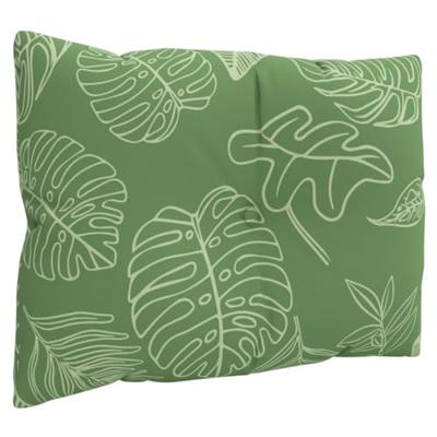 VidaXL Palletkussens 3 st bladpatroon oxford stof VidaXL Palletkussens 3 st bladpatroon oxford stof