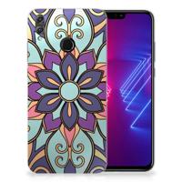 Honor 8X TPU Case Purple Flower - thumbnail