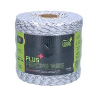 ZoneGuard 3 mm Plus afrasteringsdraad wit en zwart 400 m - thumbnail